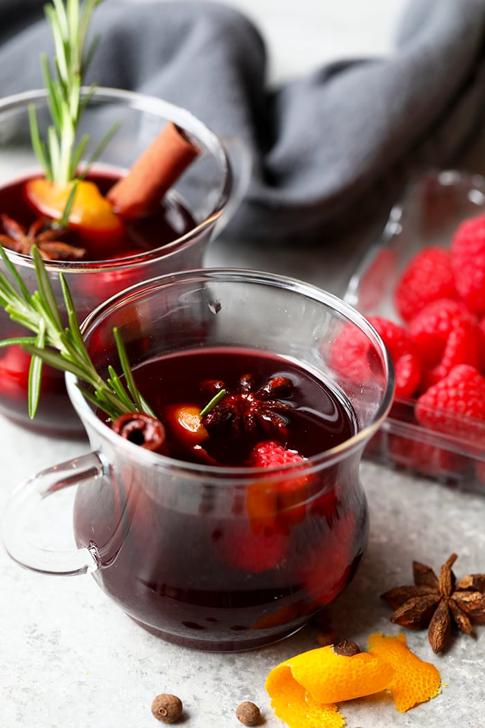 Spiced Raspberry Mulled Wine | Autumn Berry Recipes | POPSUGAR Food UK ...