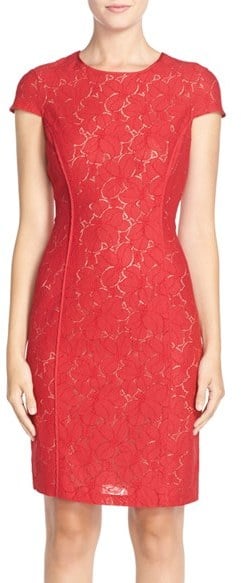 Marc New York Lace Sheath Dress ($148)