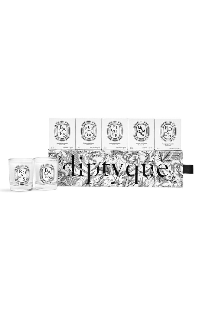 Diptyque Set of 5 Travel Size Candles