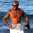 Tyson Beckford Ditches His Shirt and Flexes For Fans on the Beach