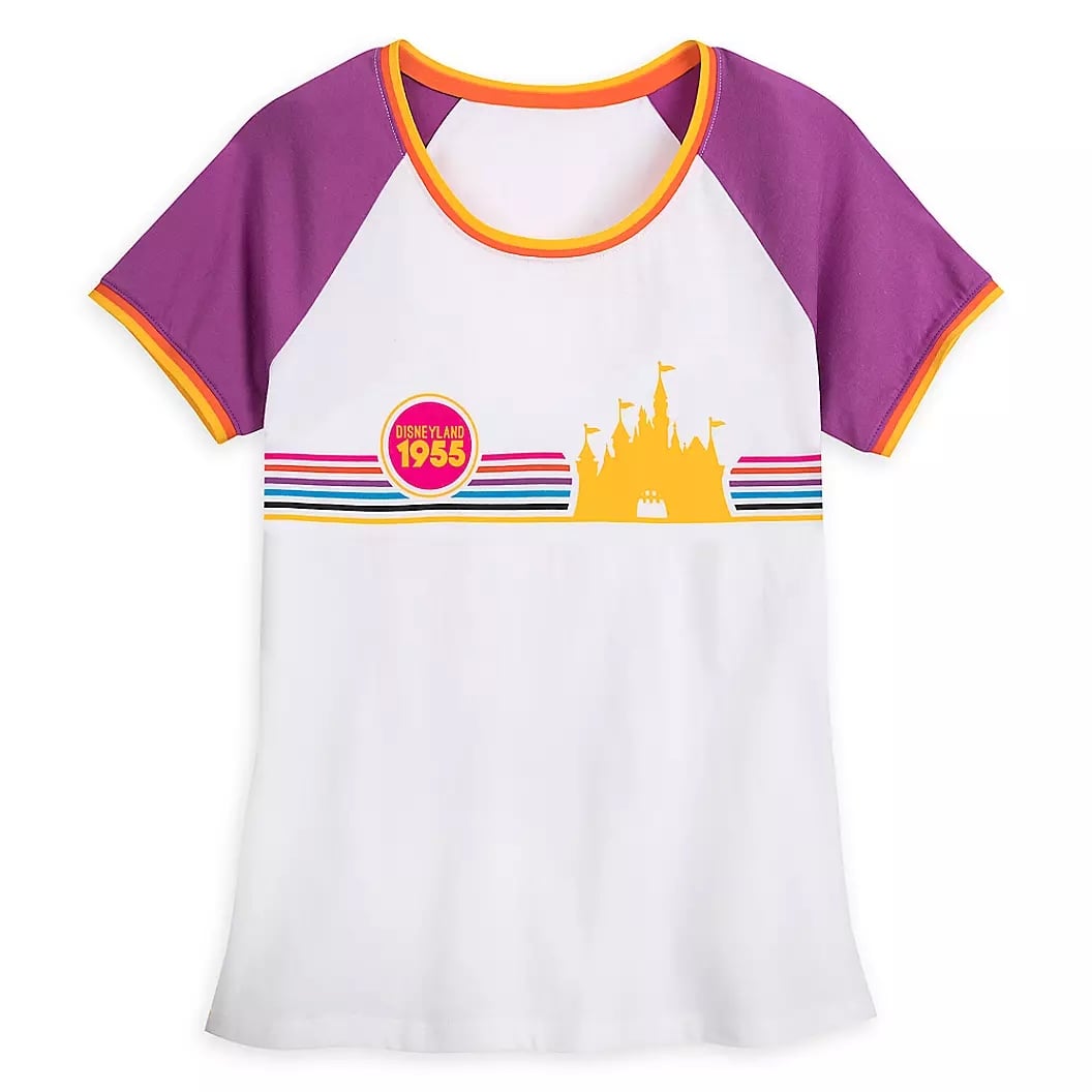Yellow retro hot sale disneyland shirt