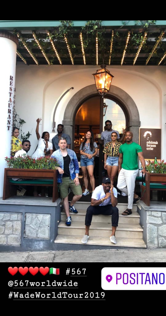Gabrielle Union and Dwyane Wade Italy Vacation Photos 2019