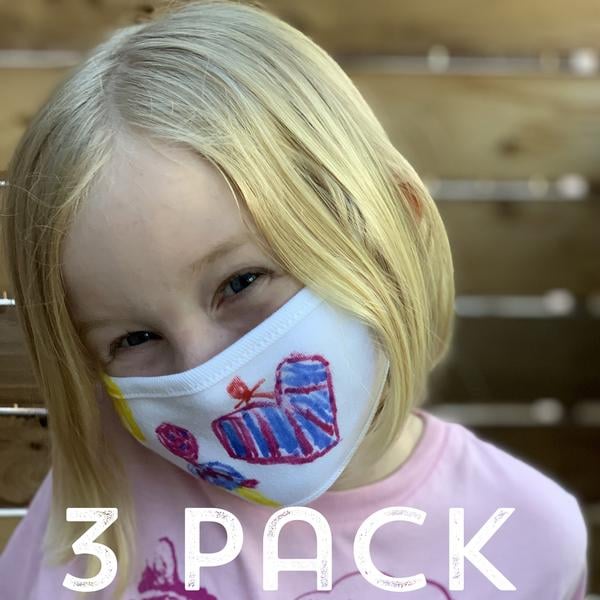 Blank White Face Masks Kids Can Decorate Themselves POPSUGAR Family