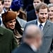 Prince Harry and Meghan Markle Attend Christmas Service