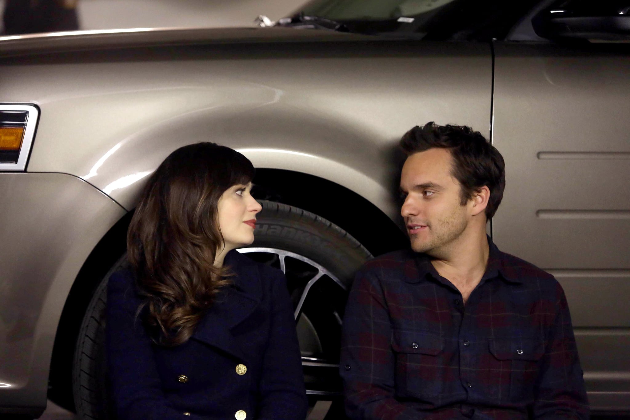 NEW GIRL:  Zooey Deschanel as 'Jess' and Jake Johnson as 'Nick' in the 