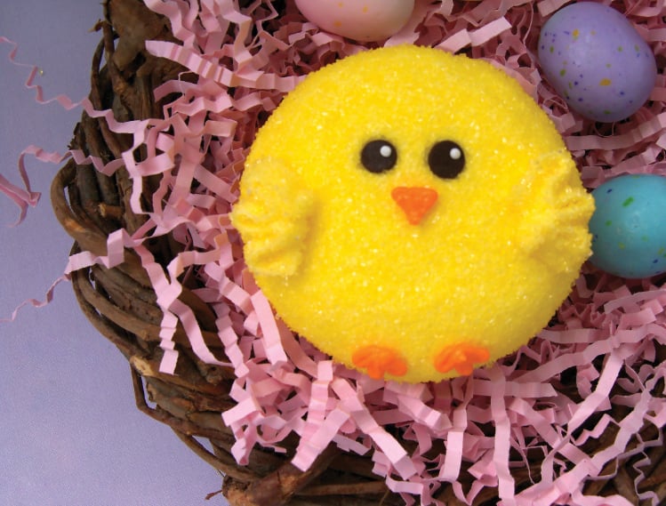 Easter Chick Cupcakes