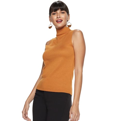 Nine West Mockneck Sleeveless Sweater | Ciara Is the Face of Nine West's New Kohl's Line 
