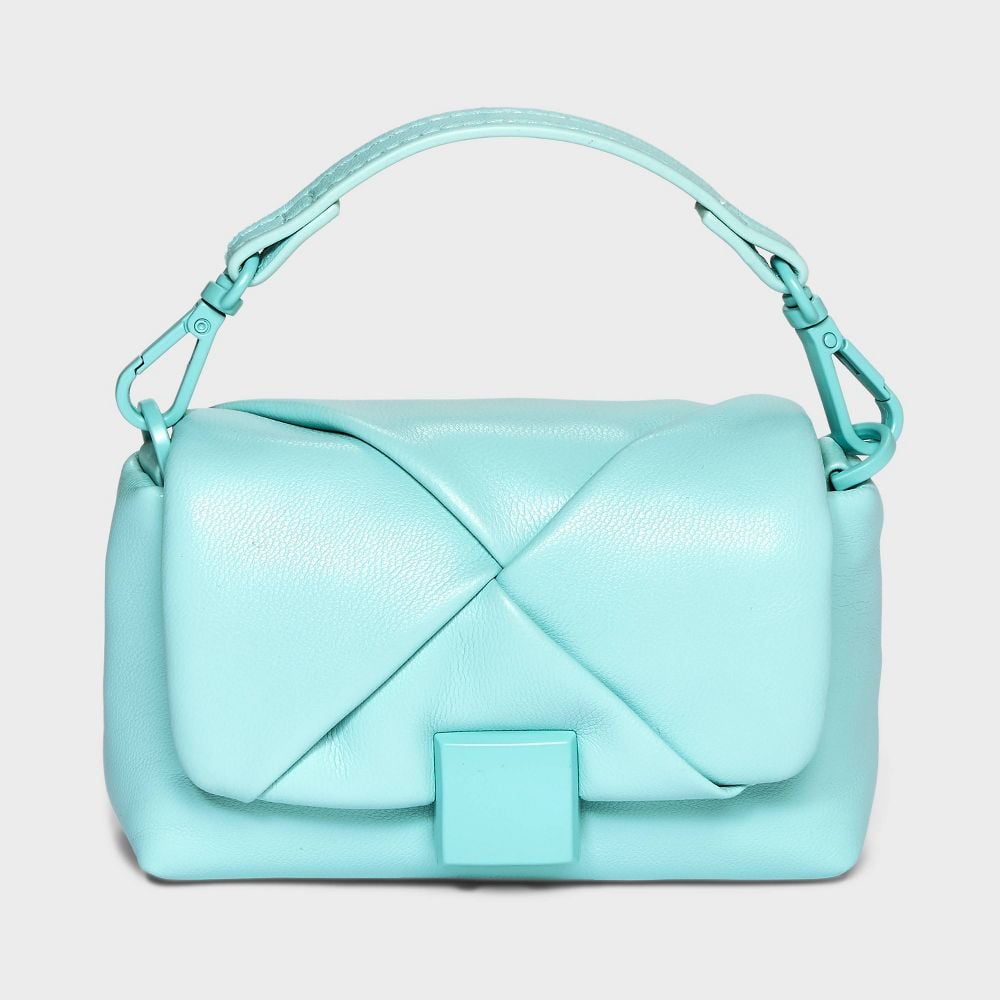 A New Day Micro Nano Satchel Handbag in Light Blue