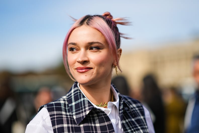 Pink-and-Black Hair