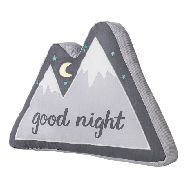 Plush Mountain Reversible Throw Pillow ($15)