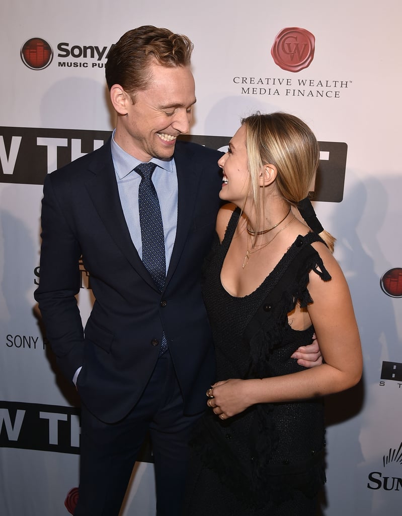 Elizabeth Olsen Tom Hiddleston Red Carpet October 2015