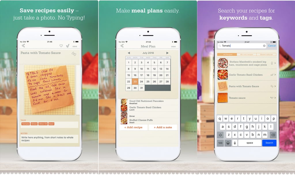 Recipe organizer by organizeat best organization apps 2019 popsugar 