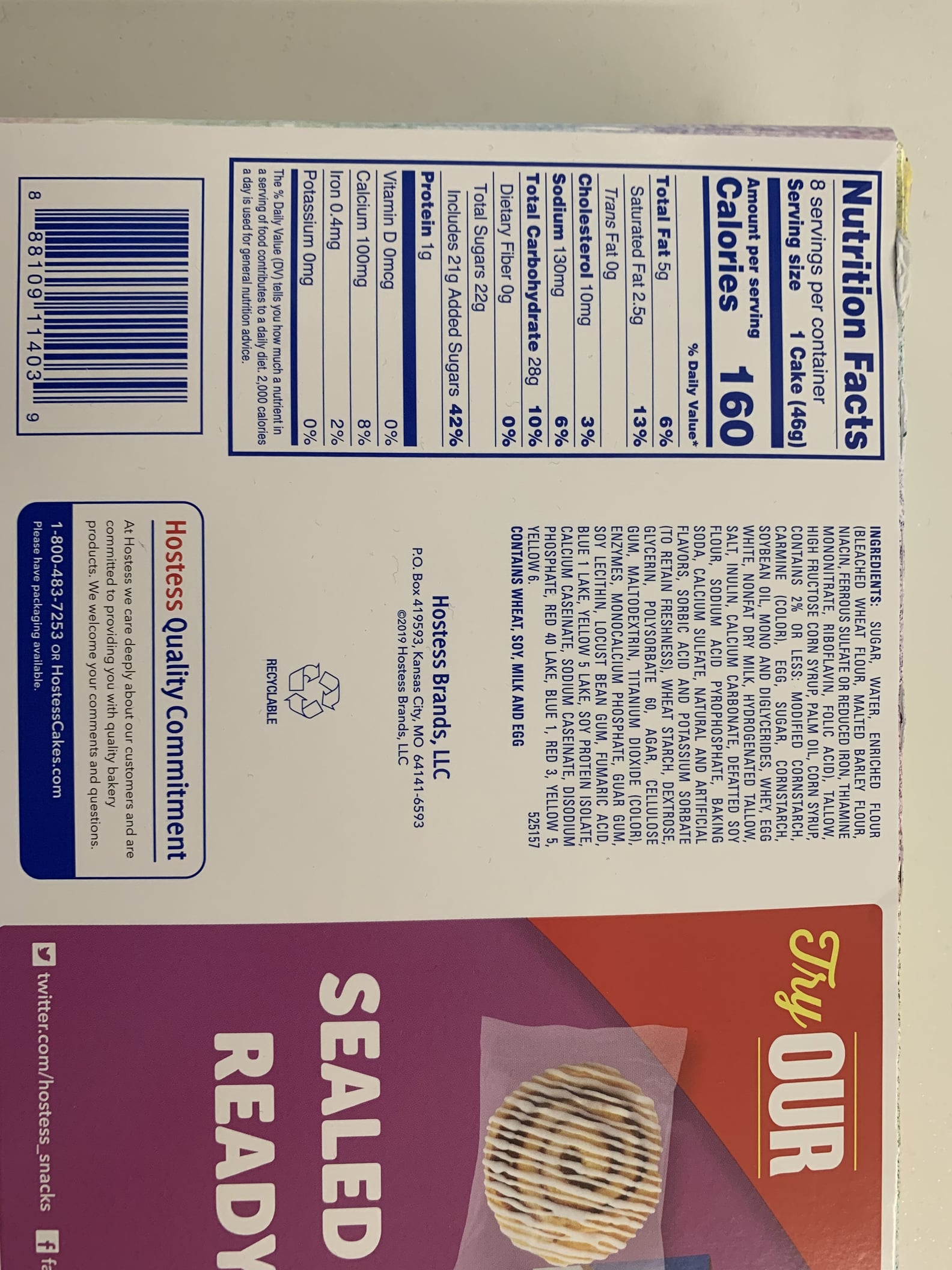 Hostess Unicorn Cupcakes POPSUGAR Food