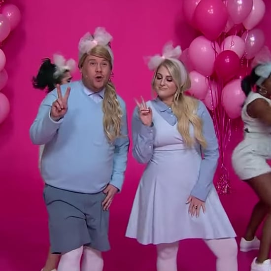 Meghan Trainor and James Corden "All About That Bass" Parody