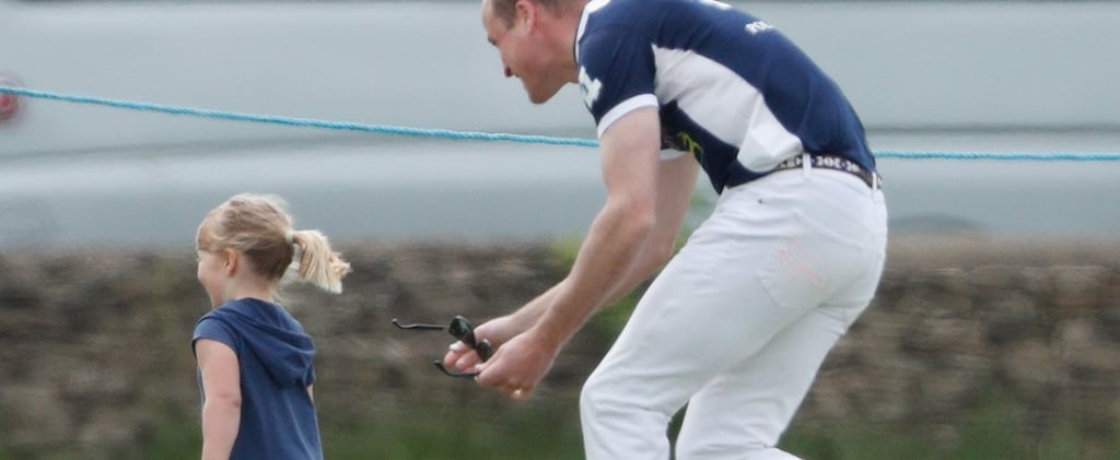 Prince William at Polo Match in England June 2017