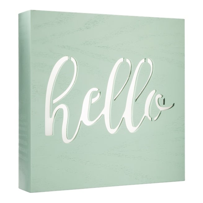 LED Light Box Hello ($17)
