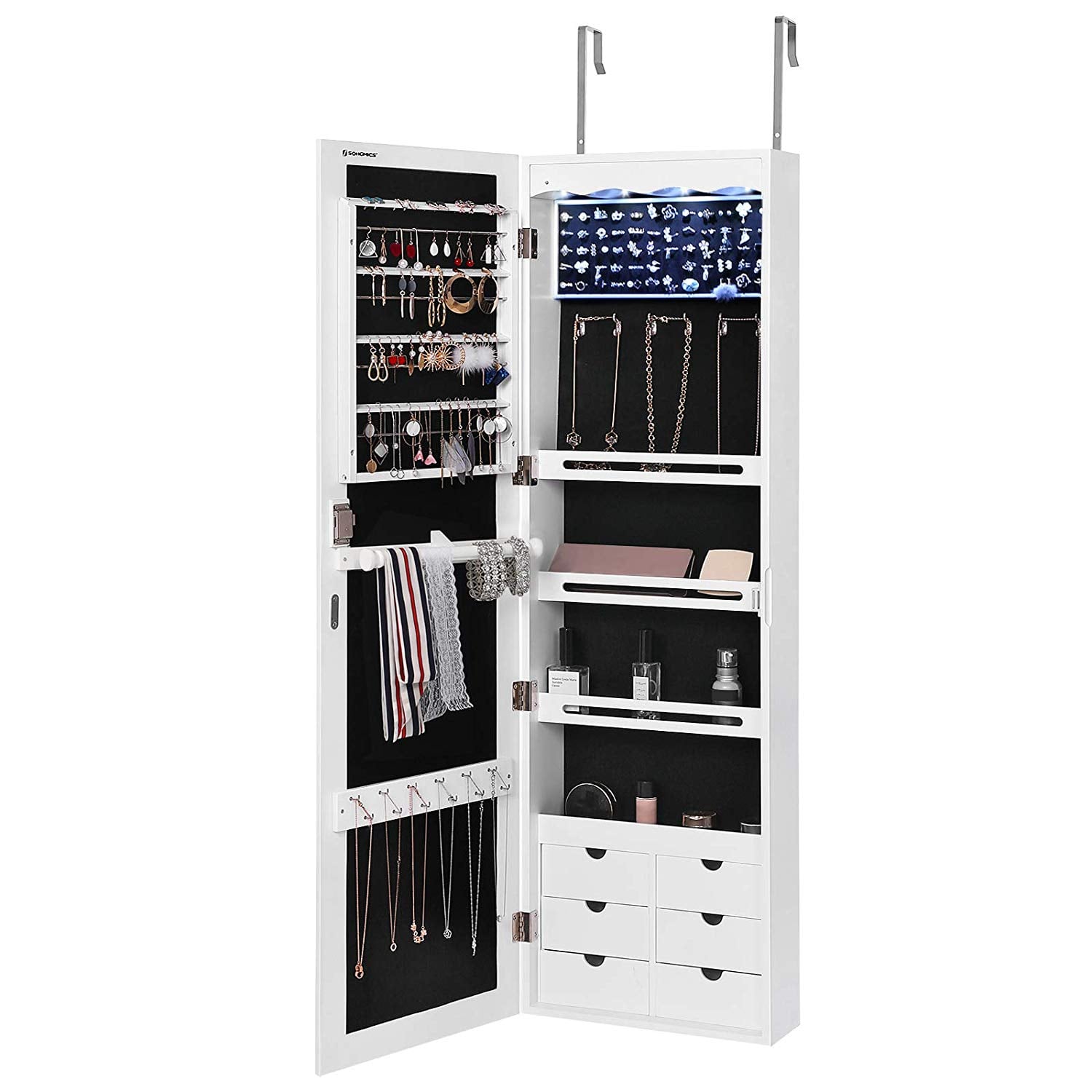 Songmics jewelry cabinet sales