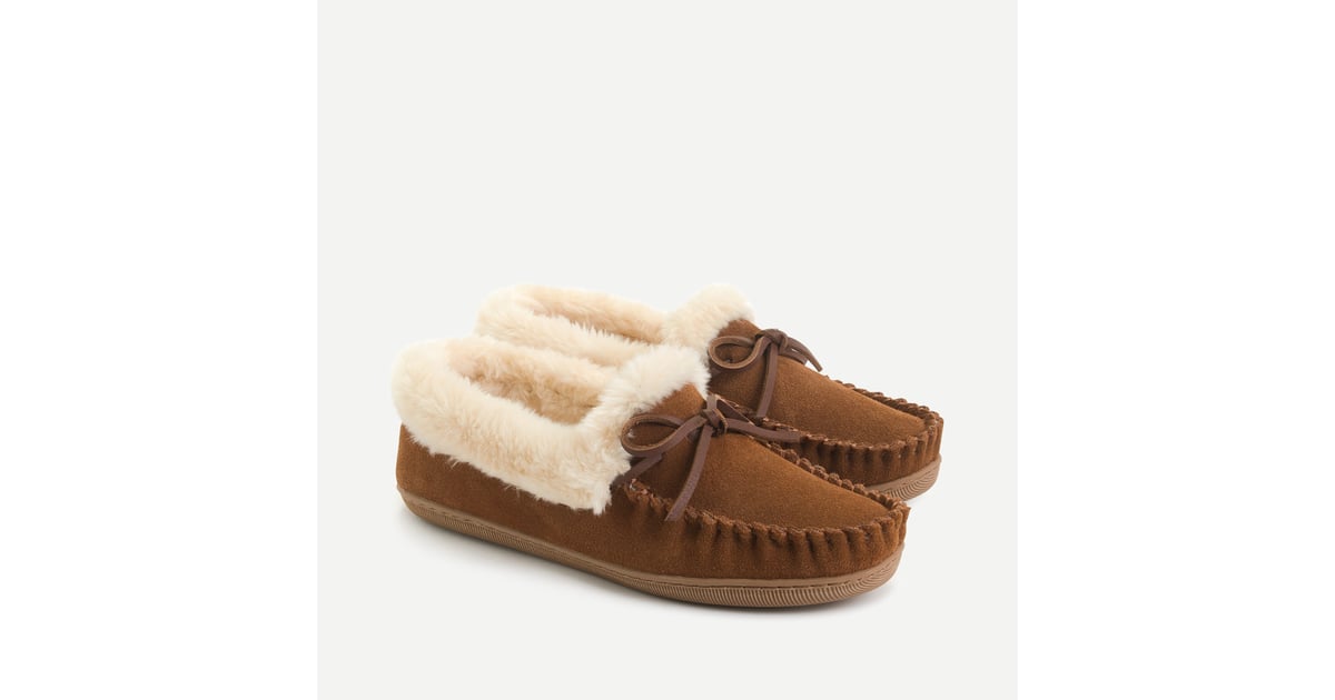 J crew lodge moccasins hotsell