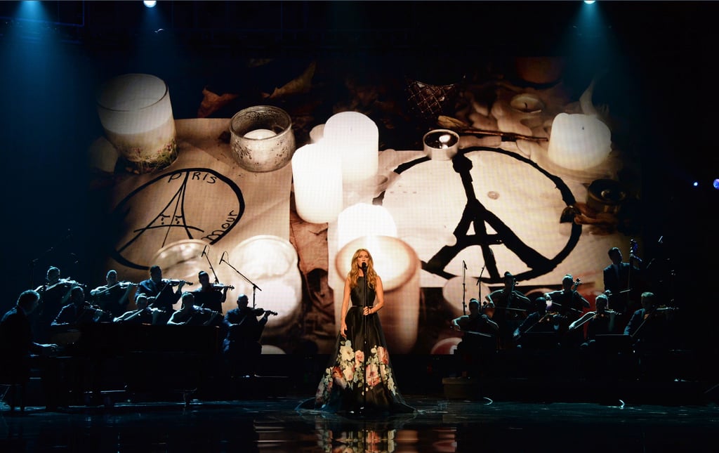 Celine Dion's Paris Tribute at the American Music Awards