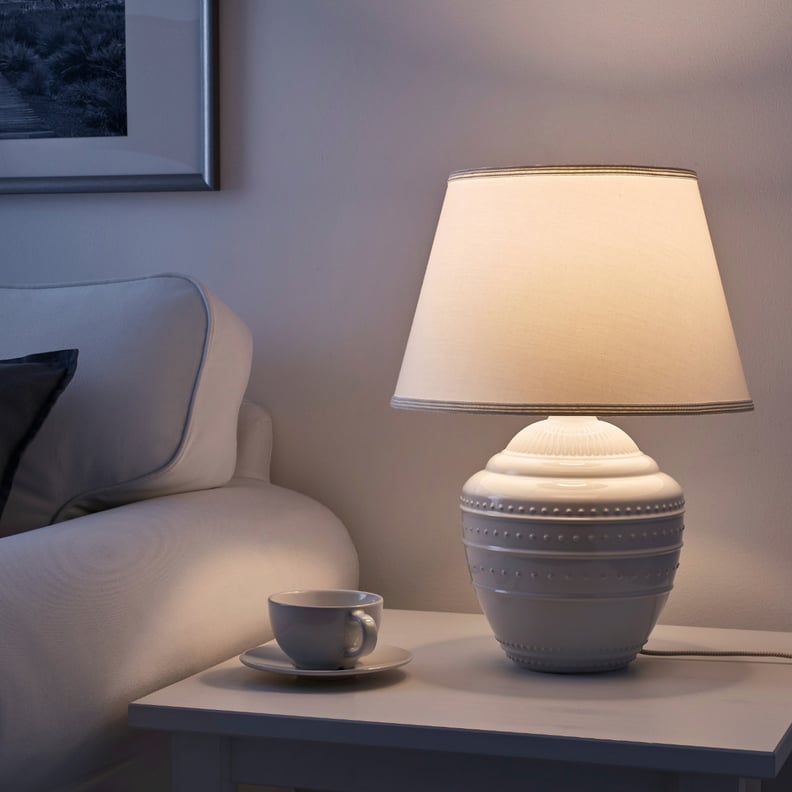 Rickarum White Table Lamp