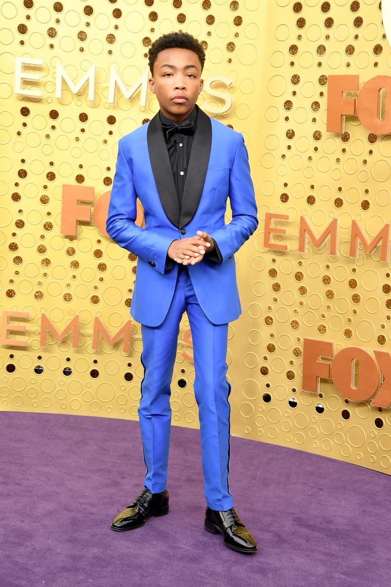 Asante Blackk at the 2019 Emmys