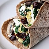 Starbucks Dupe Spinach Feta Wrap | Healthy Spinach Recipes ...