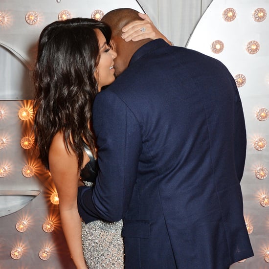 Kim Kardashian and Kanye West GQ Men of the Year Awards 2014