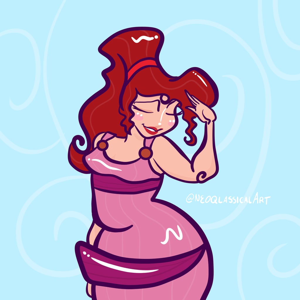 Curvy Megara From Hercules Best Disney Princess Fan Art Popsugar Love And Sex Photo 57