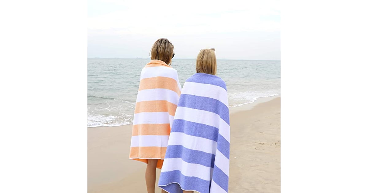 Oversized plush beach top towels