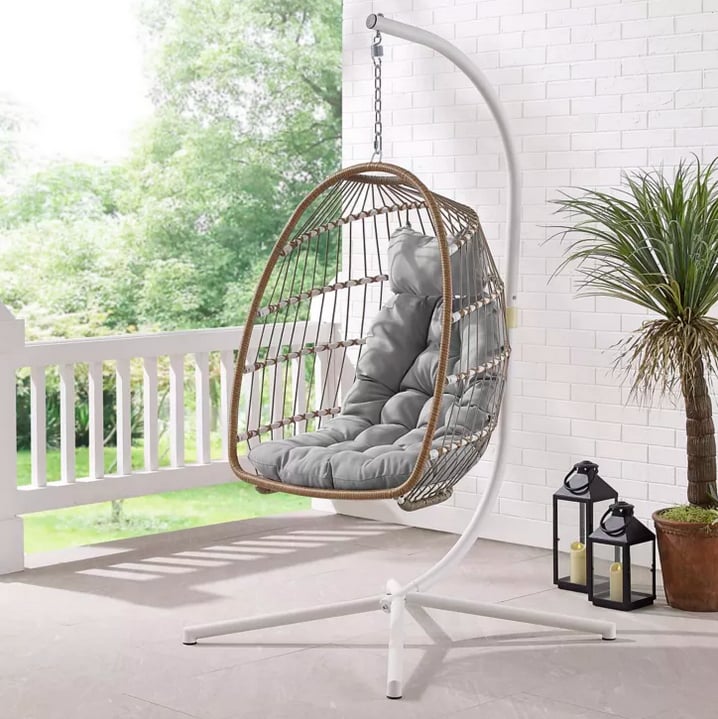 Forest Gate Metal Swing Egg Chair