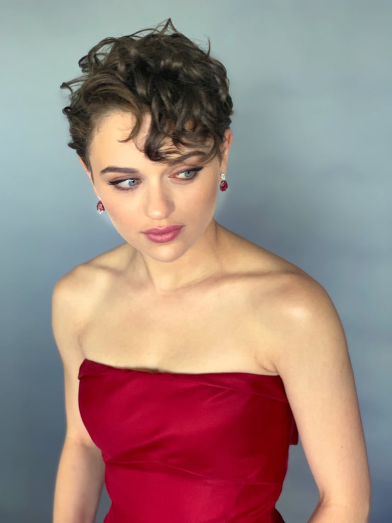 Joey King's Curly Hair at the 2019 Emmys