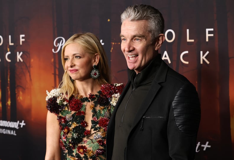 Sarah Michelle Gellar and James Marsters "Buffy" Reunion at the "Wolf Pack" Premiere