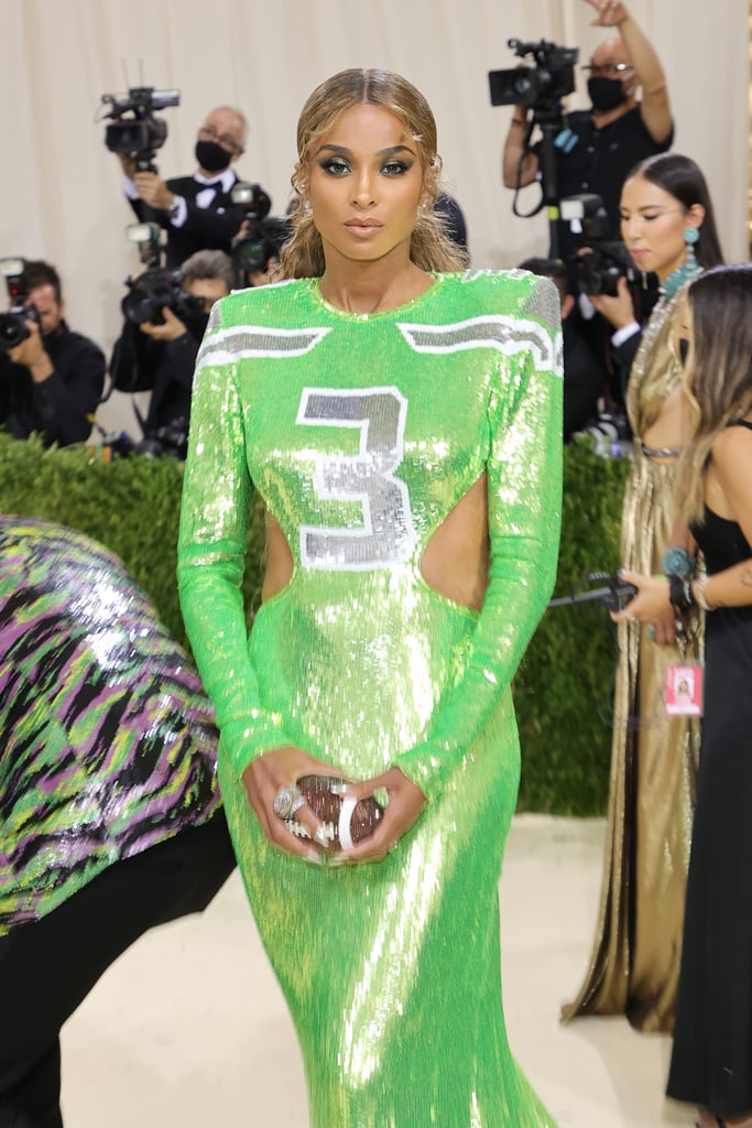 Ciara's Peter Dundas Jersey Dress at the 2021 Met Gala