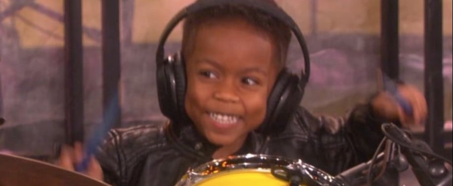 4-Year-Old Drummer on The Ellen DeGeneres Show