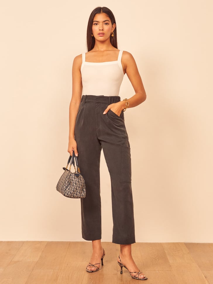 Reformation Rodin Pants Most Comfortable and Flattering Pants For
