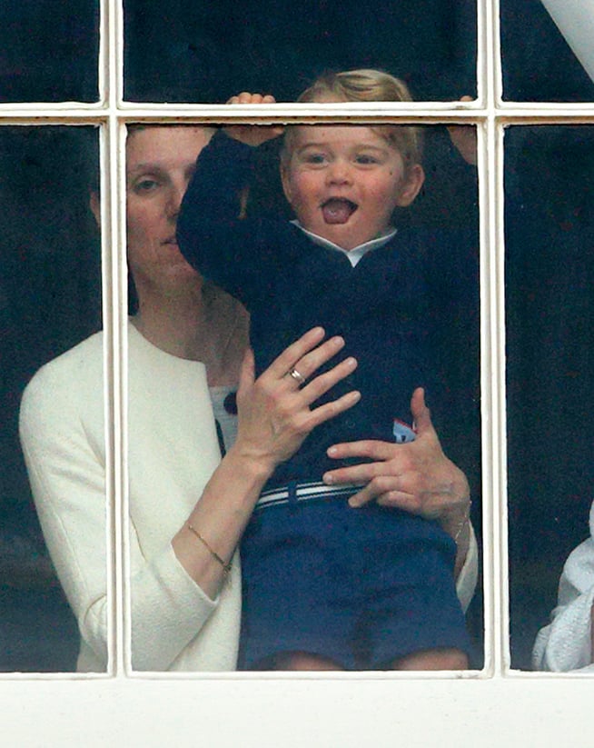 When He Wagged His Tongue During Trooping the Colour