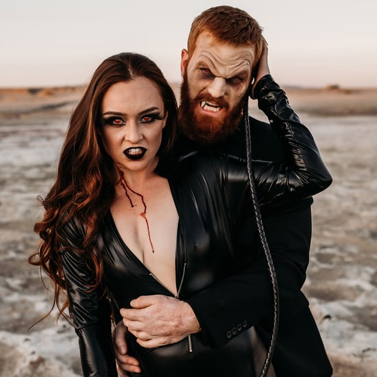 This Vampire-Themed Engagement Shoot Is Sexy and Scary
