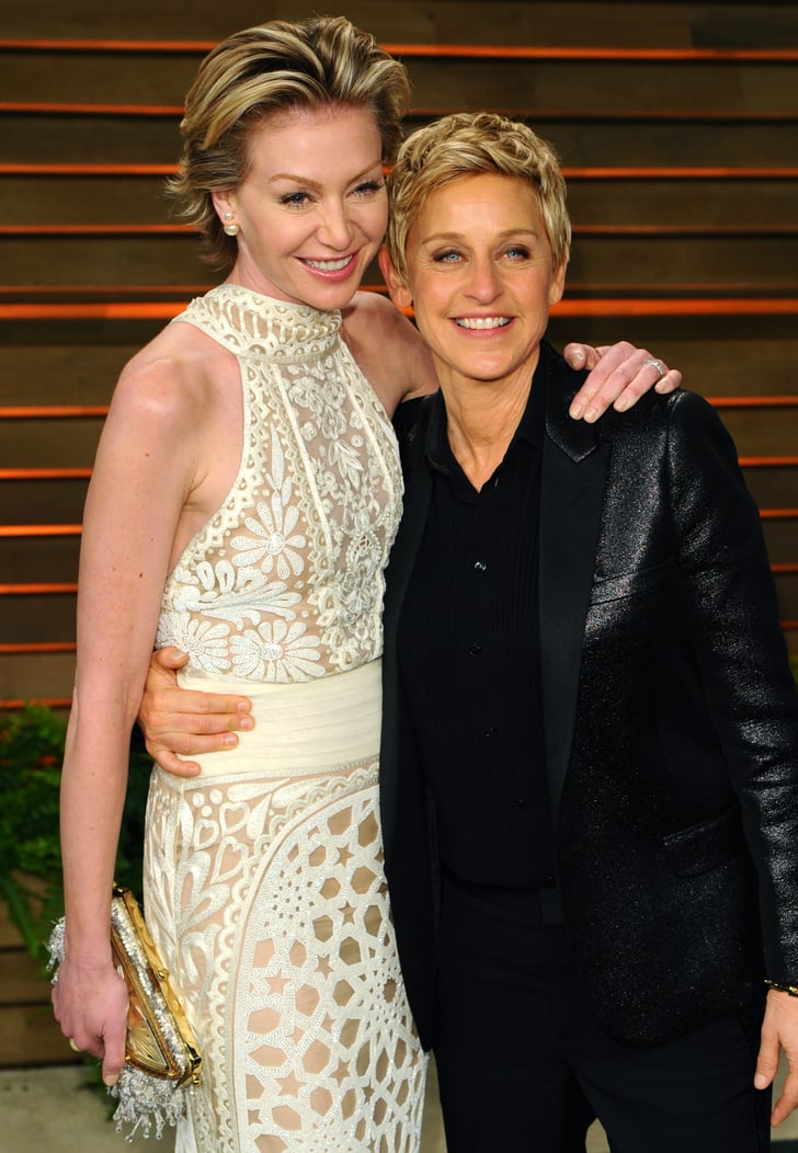 Ellen Degeneres And Portia De Rossi Famous Gay Couples Who Are