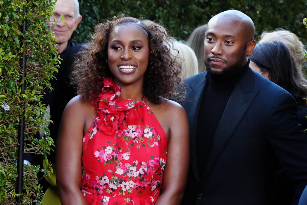 Issa Rae and Louis Diame at the 2022 Critics' Choice Awards