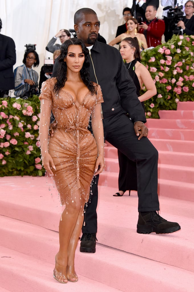 Kim Kardashian and Kanye West at the 2019 Met Gala