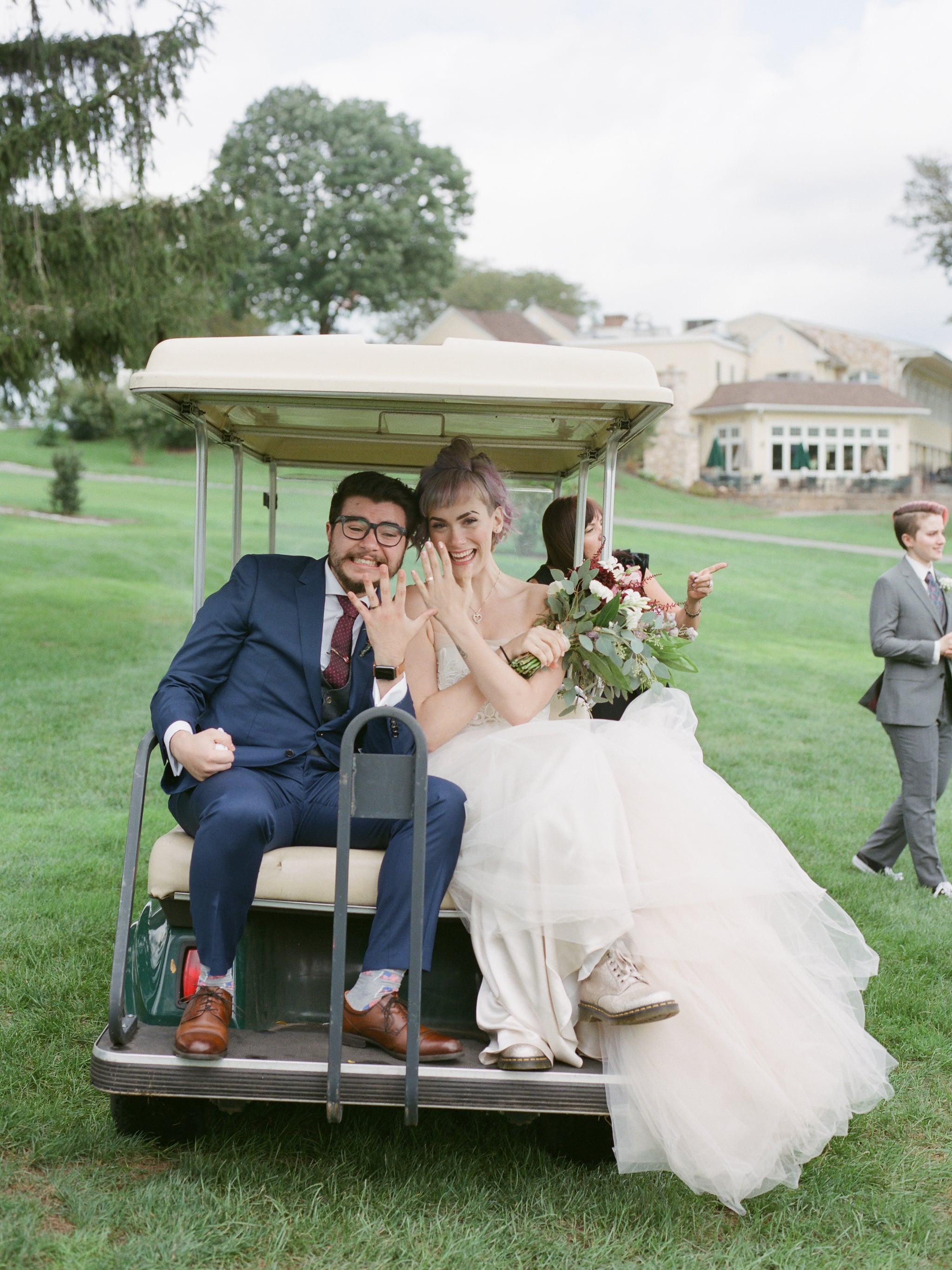 Sara And David Got Married At Concord Country Club In West Chester