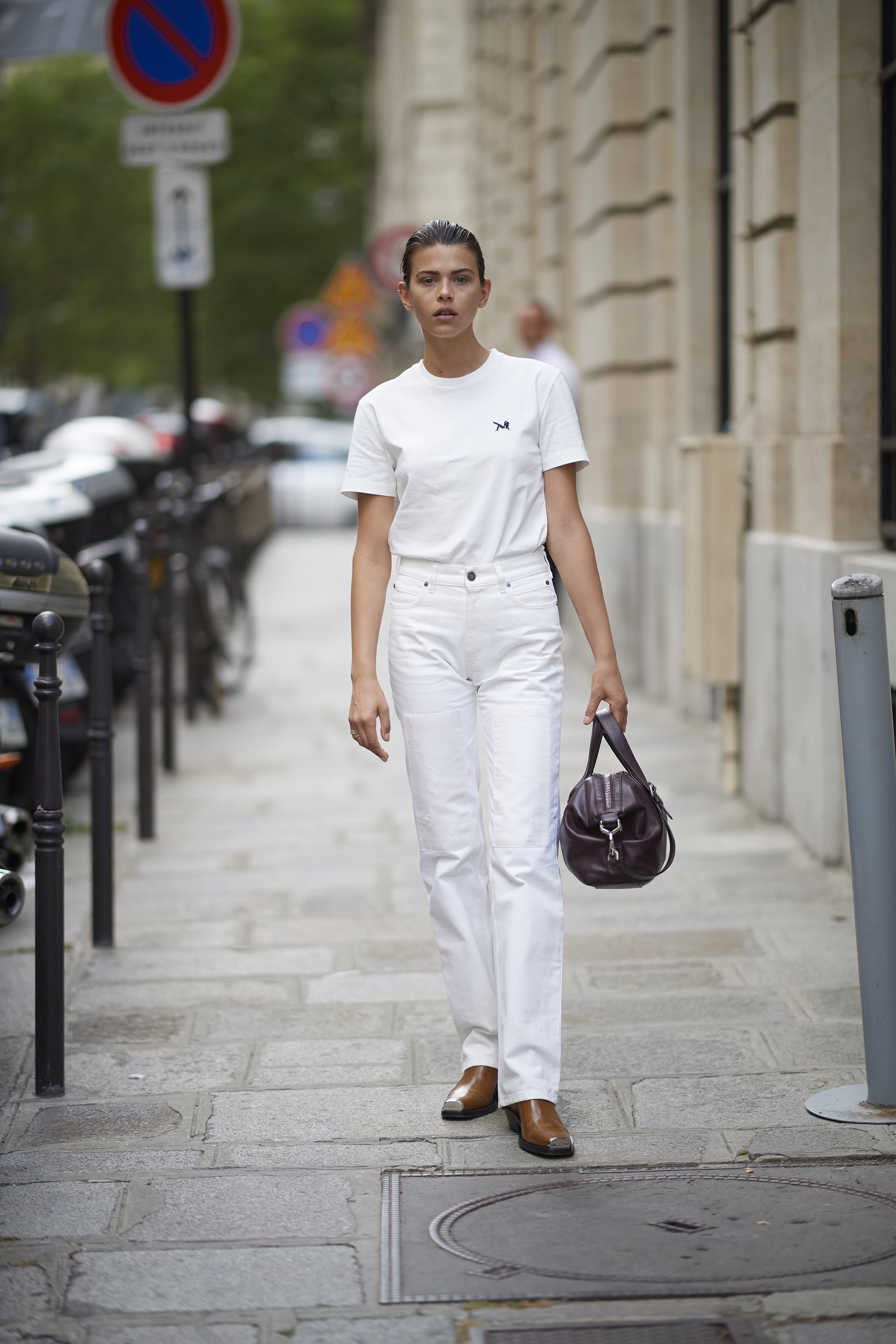 How to Wear White Jeans | POPSUGAR Fashion