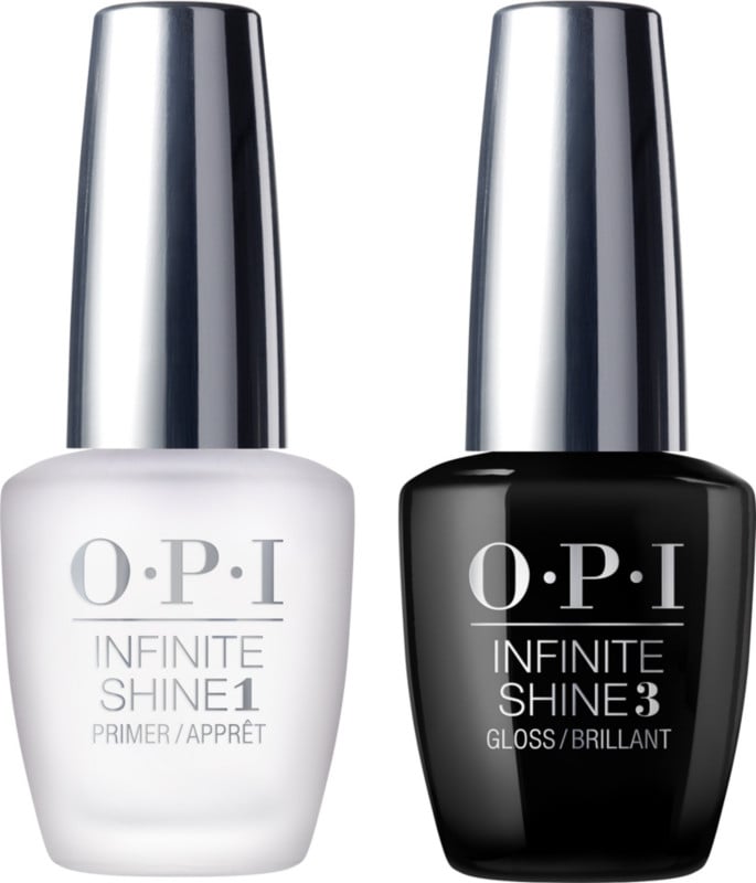 OPI Infinite Shine Long Wear Nail Polish Base Coat & Top Coat Duo