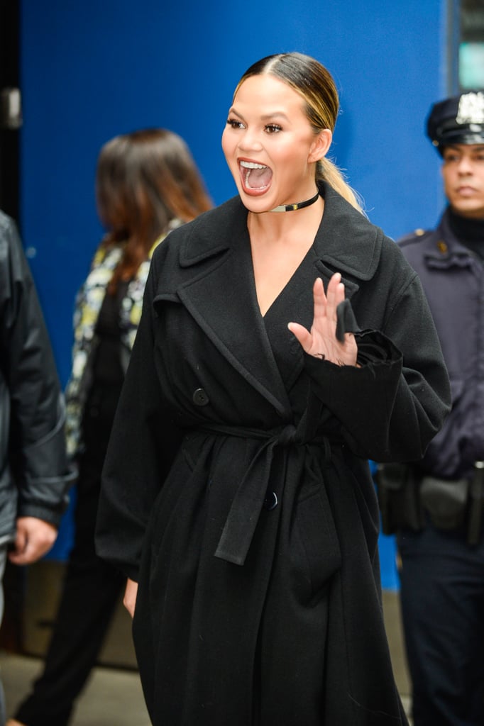 Chrissy Teigen Out in NYC Photos May 2016