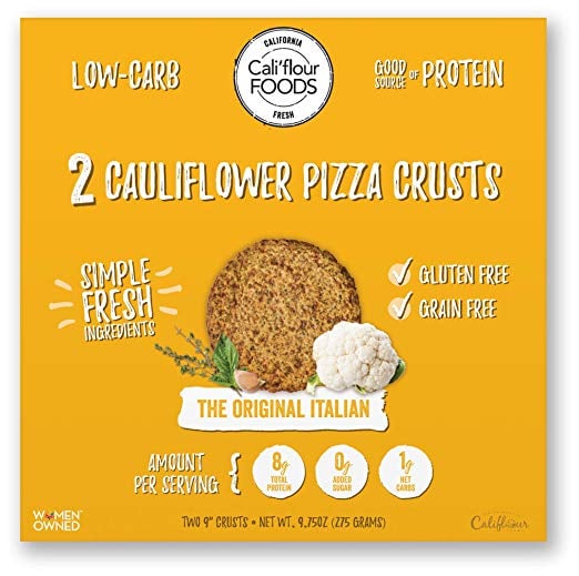 Cali'flour Foods Original Italian Cauliflower Pizza Crusts
