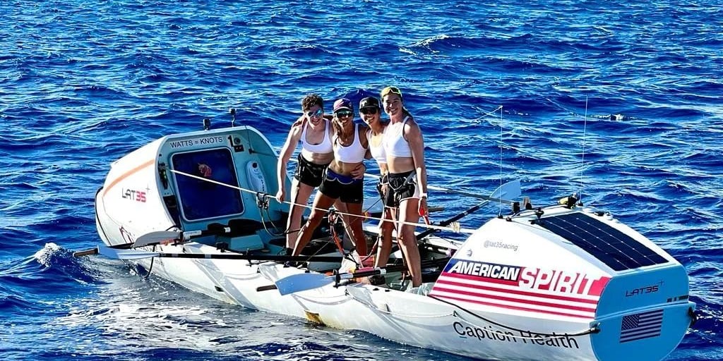 Lat 35 Team Breaks Record For Rowing Across Pacific Ocean | PS Fitness