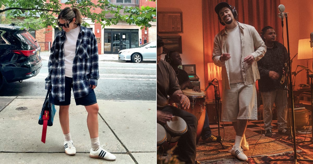 Are Bad Bunnys Viral Adidas Ballerinas Worth the Hype? I Recreated His Look to Find Out