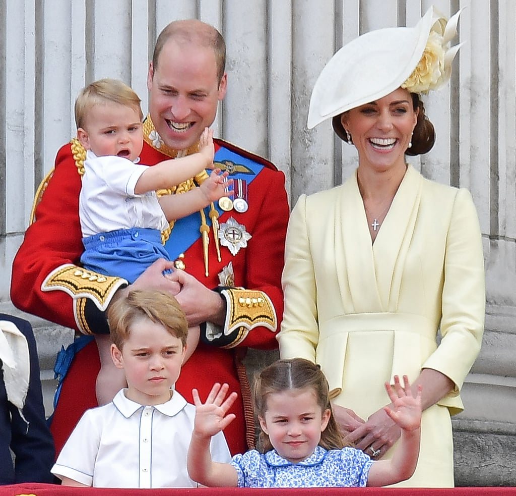 Prince George Princess Charlotte at Trooping the Colour 2019