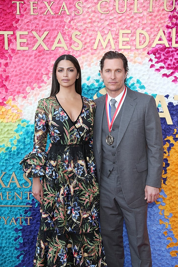 Matthew McConaughey and His Family at Texas Medal of Art ...