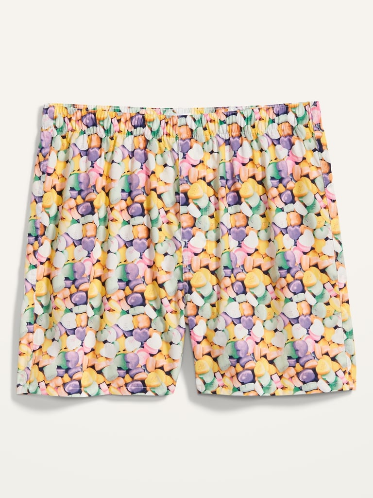 Soft-Washed Candy Heart Printed Boxer Shorts